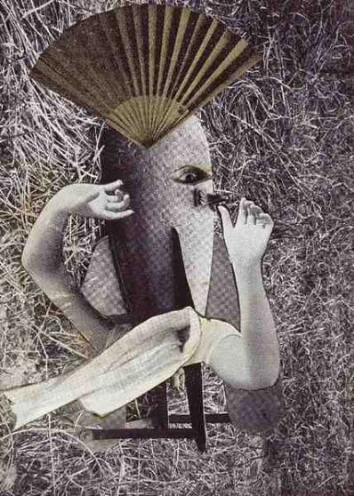 Collage en noir et blanc