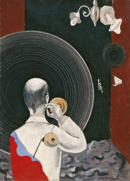 Tableau d'un homme de dos