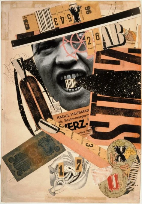Collage de lettres et de photographies